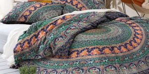 Indian Mandala Queen Size Duvet Cover