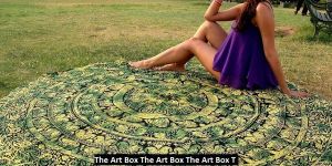 Indian Tapestry Poster