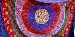 Mandala Multi Color 6 Kam Wall Tapestry