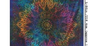 Mandala Multi Color Tapestry