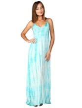 Tie & Dye Spaghetti Strap Dress