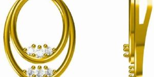 Ready 3D CAD Model of Oval Shape Pendant