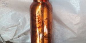 Printed Copper Water Bottle