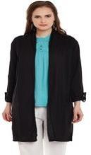 New Stylish Shrug Plain Sleeve Fold