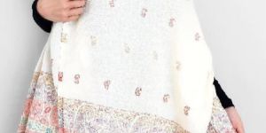 Embroidered Woolen Shawl