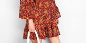 Handmade Beaded Macrame Bag with Fringes