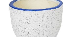 White Matt Planter Pot for Desk Garden Dcor Accessory