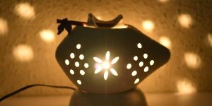 White Matt Shell Shaped Electric Diffuser