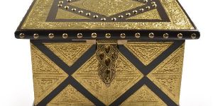 Wooden Wedding Trousseau Keepsake and Jewelry Box