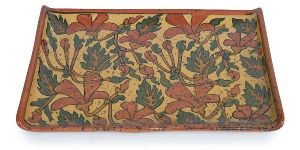 Yellow Handpainted Serving Platter