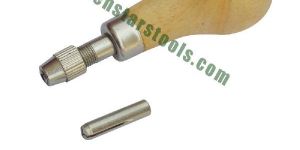 WOODEN HANDLE WITH CHUCK