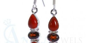 Garnet Earrings