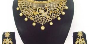 South Indian Style CZ Necklaces