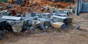 Black Galaxy Granite Block