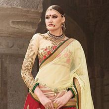 Red Silk Wedding Bridal Lehenga Choli