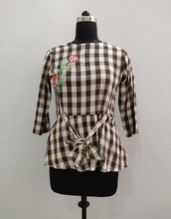 Personalized Summer Embroidery Tops Short Sleeves