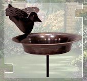 Wrought Iron Bird Feeders