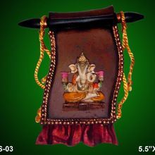 Lord Ganesha Leaves Wall Hanging