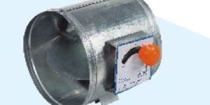 Round Butterfly Flap Damper