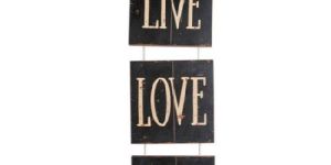 Vintage Design Wooden Display Board