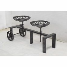 Vintage Industrial Metal Rotate 2 Chair