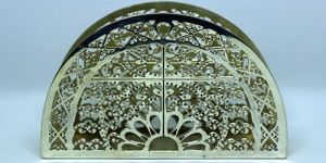 Silver Plated Tissue Paper Holder