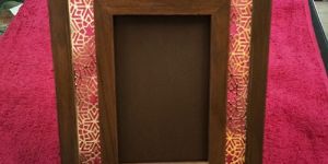 Wooden Metal Photo Frame
