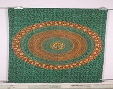 Indian Mandala Rectangle Beach Throw Tapestry Hippy Bohemian Gypsy Table Cloth Beach Towel