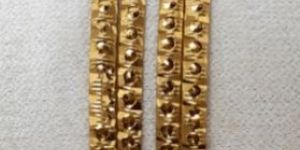 PUNCHING GOLD PLATED BANGLES