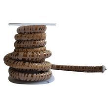 Printed Nappa Cross Stitched Leather Cord