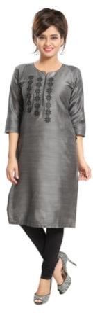 Ladies Silk Kurtis
