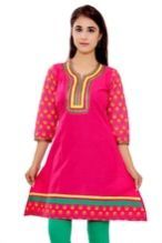 Cotton Jaipuri Block Printed Kurti