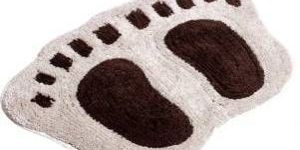Foot Shaped Bath Mat