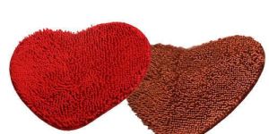 Heart Shaped Bath Mat
