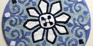 Round Shaped Bath Mat