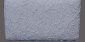 Silk Lucknow Chikankari Clutch