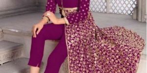 Embroidered Indian Dress