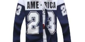 PATCHWORK LETTER SHIRTS