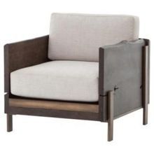 Wood Single Seater Sofa