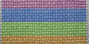 Diamond PP Narrow Woven Fabric