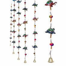 Tortouise indoor outdoor wall hanging - Indian toran handmade door hanging