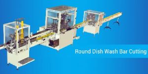ROUND DISHWASH BAR CUTTING MACHINE:
