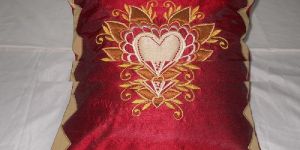 SILK Embroider Cushion Cover