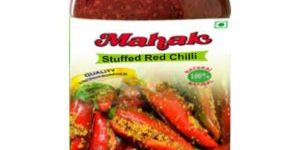 Stuffed Red Chili Pickle