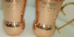Copper Hammered Tumbler