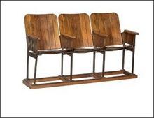 Vintage Indian School Bench