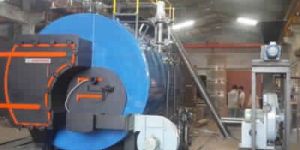 Rice Husk And Saw Dust Fired Fully Wet Back Boiler