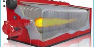 Water Tube Type Bi Drum Oil And Gas Fired Boiler