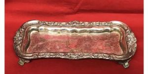 Large Silver Serving Tray
