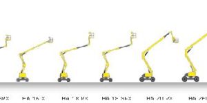 Rough Terrain Articulating Booms